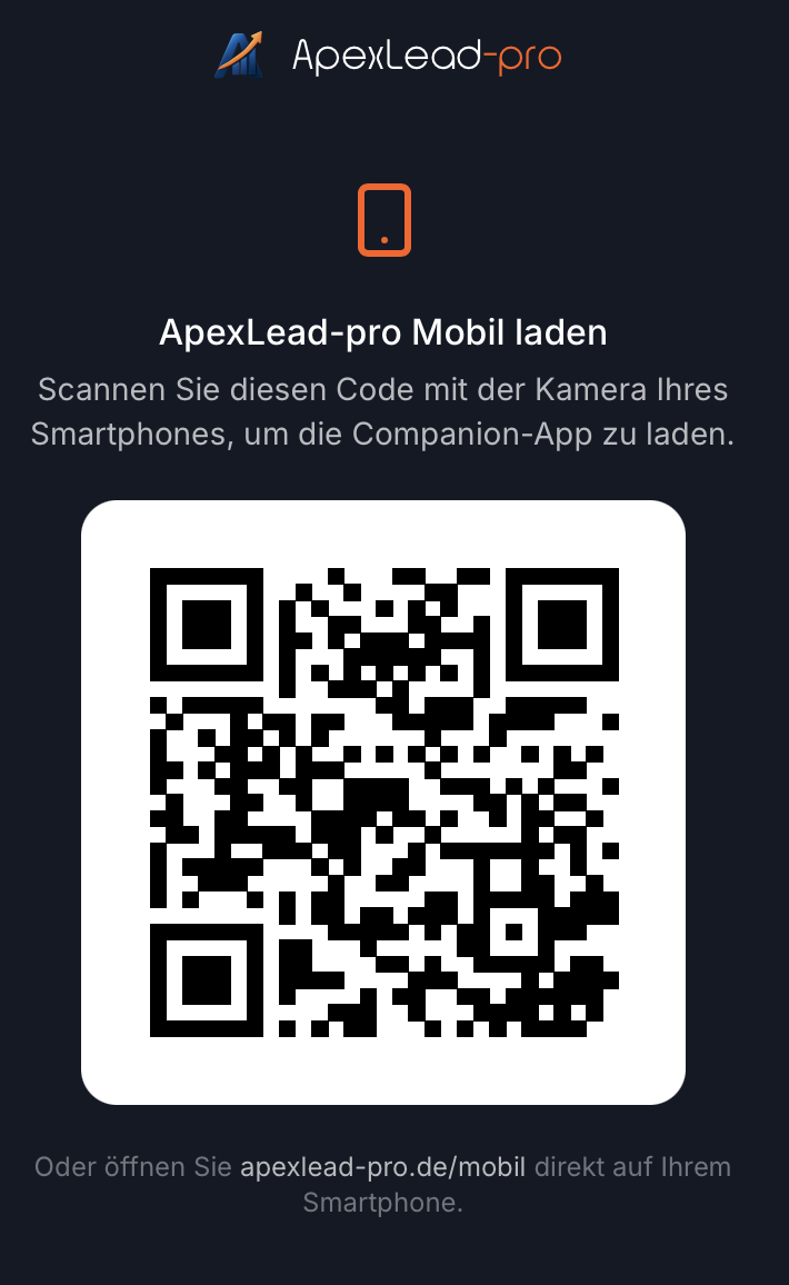 Mobile Companion App: QR-Code-Kopplung