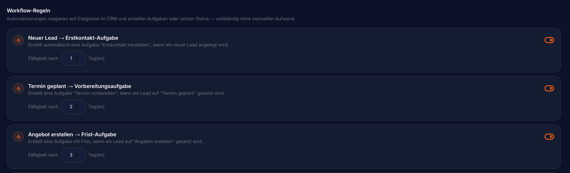 Workflow-Automatisierung